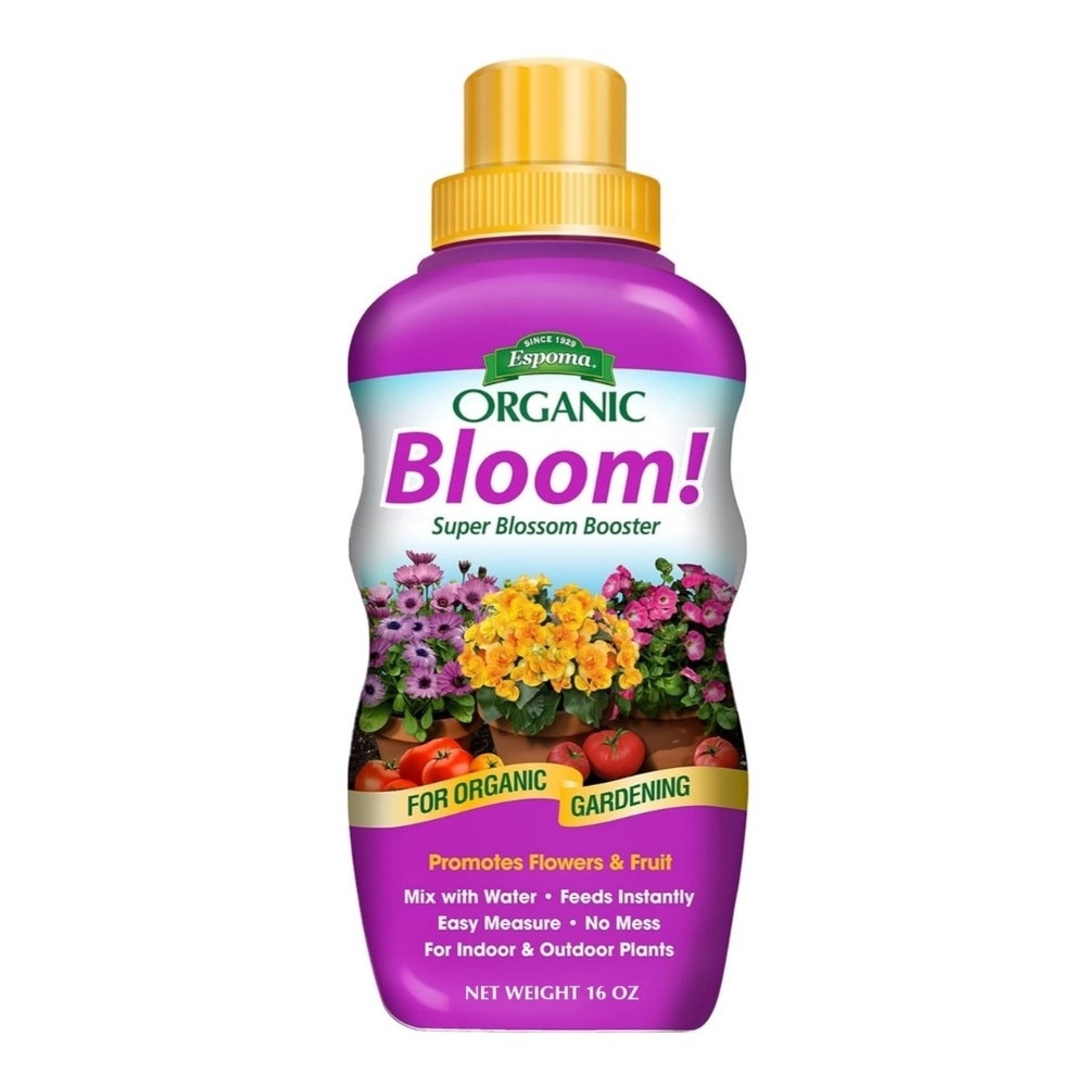 Espoma Organic Bloom 16-Ounce Concentrated Plant Fertilizer for Flowering Plants